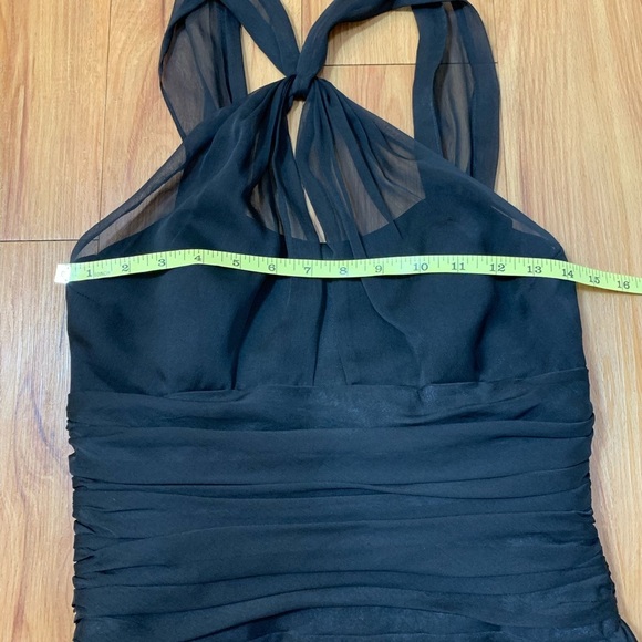 Belsoie Black Halter Holiday Dress - Picture 9 of 11